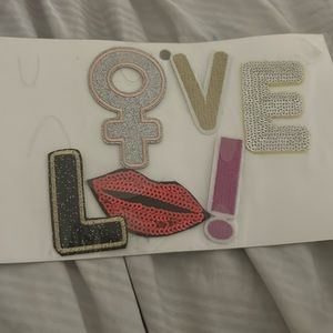 Love iron on